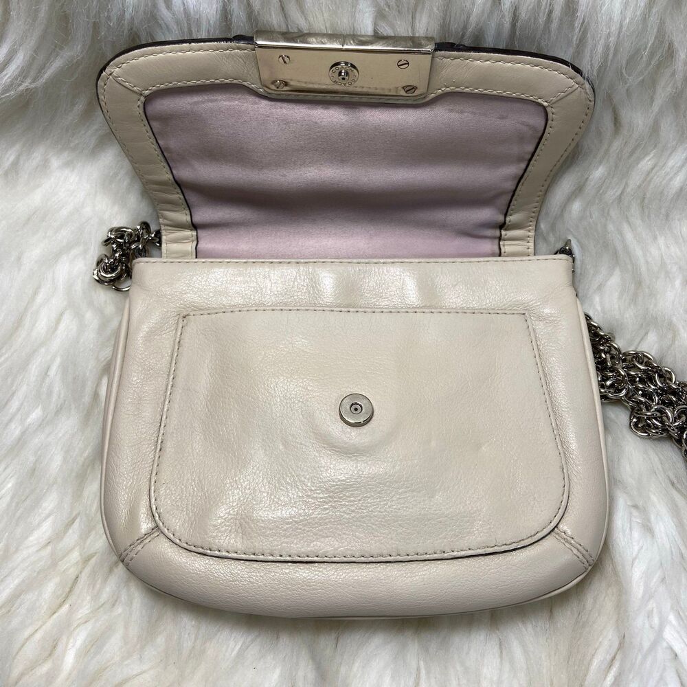 Coach Kristin Spector Silver G Python Crossbody - image 5